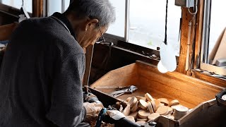 The process of making castanets! The only castanet craftsman in Japan!