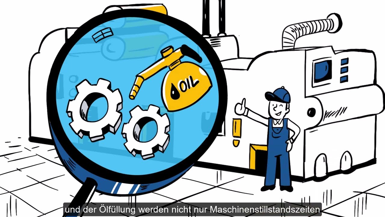 Zustandsüberwachung der Ölfüllung mit LubeAnalyst