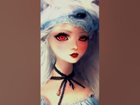 anime girl with big eyes | ai generated anime | 