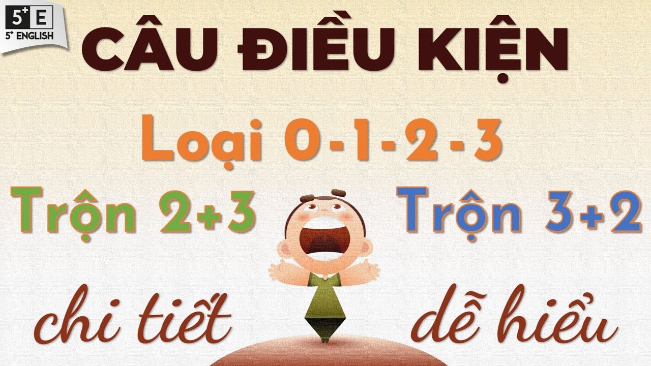 [TẤT TẦN TẬT về CÂU ĐIỀU KIỆN loại 0, 1, 2, 3, trộn 2+3 và trộn 3+2] - Làm chủ MỆNH ĐỀ IF
