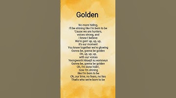 Thumbnail of Golden Song By HUNTR/X (EJAE, AUDREY NUNA, REI AMI) #vocal #lyrics #viralsong