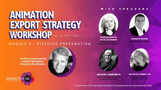 Celebrity Animation Export Strategy Workshop - Module 5 - Pitching Preparation Net Worth