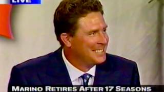 Dan Marino Retirement | Miami Dolphins | ESPN | 3-13-2000