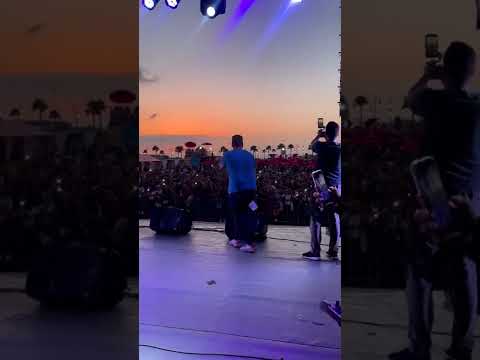 سلمى رشيد تحي حفل في طنجة استقبال جمهور هستري Salma Rachid 