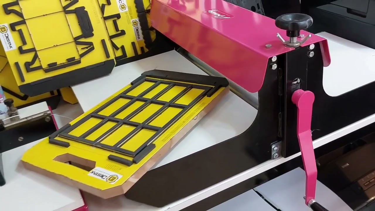 Fazendo Cartão de visita, com máquina de corte e vinco Artmaq, faca Destak, Workforce 5710