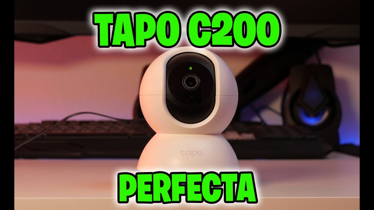 La MEJOR Cámara de SEGURIDAD para INTERIOR, TP Link Tapo C200, Review en  Español