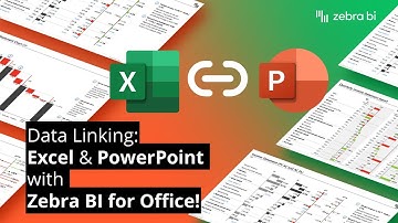 How to link your PowerPoint charts to Excel data | Zebra BI for Office