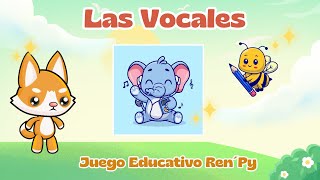 Educational Software the vowels - Ren'Py screenshot 3