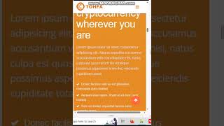 Crypto Website Template | Blockchain &amp; Bitcoin Web Design
