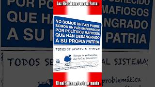 canción: No somos pobres, Somos pueblo empobrecidos.