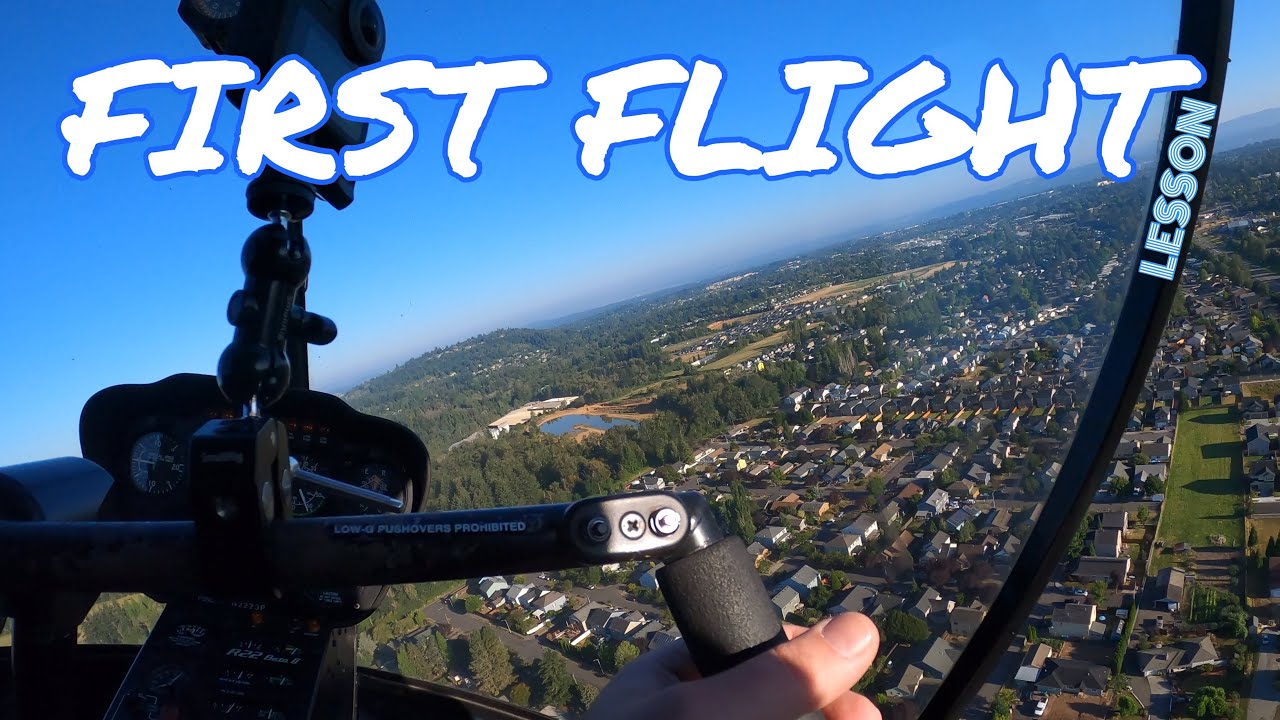 First helicopter lesson at Hillsboro Aero Academy 000811