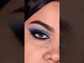 Blue Smoky Eyemakeup❤️#eyemakeup #makeuptutorial #makeup #makeuphacks #youtubeshorts #shortvideo #fy