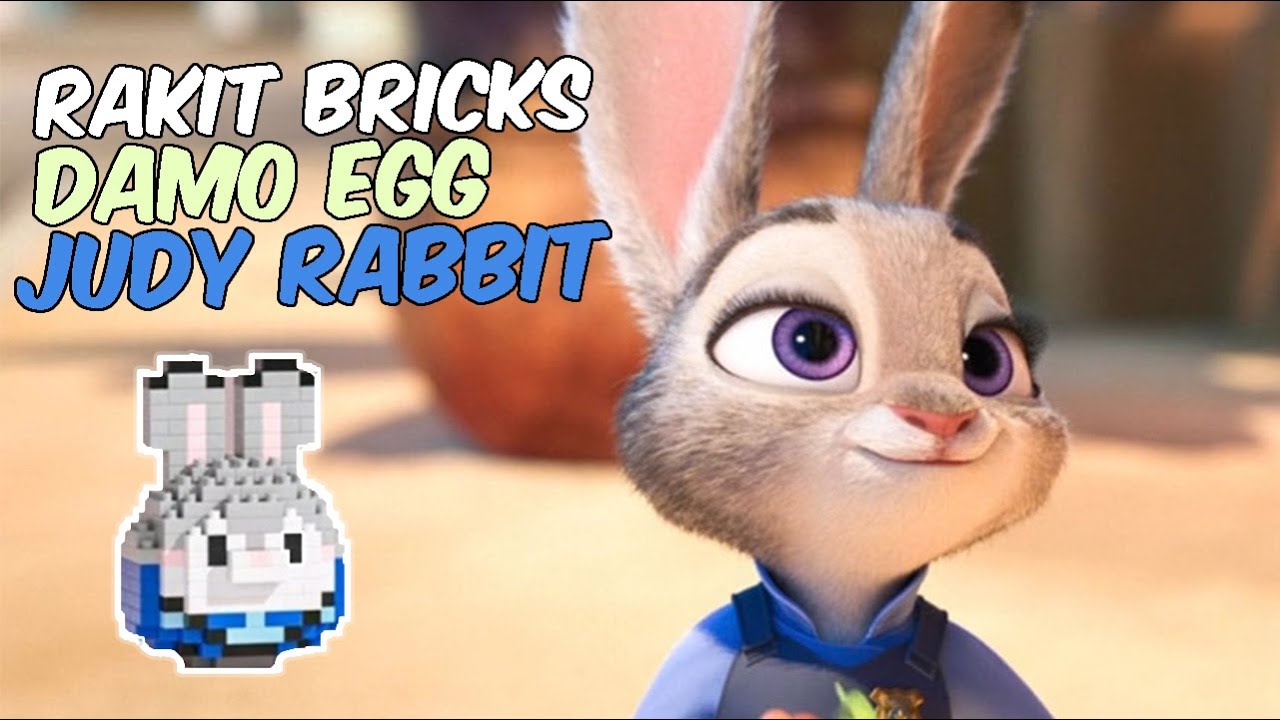 RAKIT BRICKS JUDY RABBIT VERSI DAMO EGG (FULL VIDEO TANPA SPEED UP ...