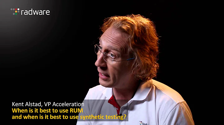 Real User Monitoring (RUM) vs Synthetic Testing  - Radware