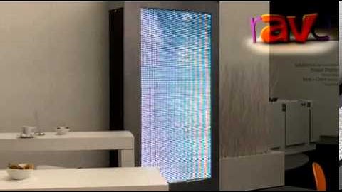 ISE 2013: NEC Demos New Messenger 6mm LED Display