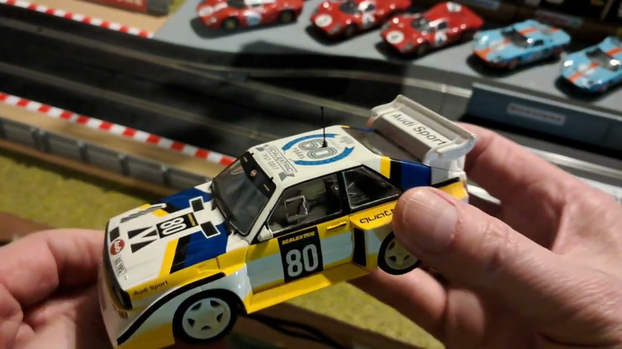 Scalextric Audi Quatro S1 E2 limited edition #scalextric #audi