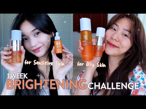 Zoom in Laneige 🔎 Brightening Skincare Routine with Vitamin <strong>C</strong> &amp;amp; Collagen｜Radian-<strong>C</strong> <strong>Double</strong> Essence