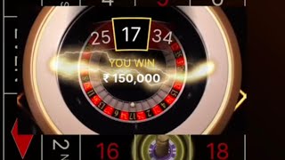 Lightning Roulette |  150,000 Win   | big win . jackpot win