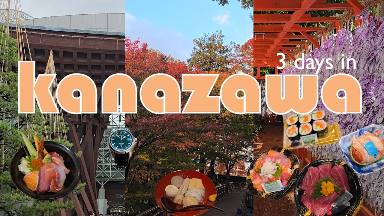 🍂 Autumn in Kanazawa | vlog: eating & exploring