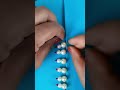 Pearl border lace embroidery #fblifestyel #fypシ #stitch #trending #diy