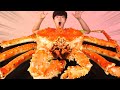 ENG SUB)Fantastic! The Great King 4KG King Crab Eat Mukbang🦀Korean Seafood ASMR 후니 Hoony Eatingsound