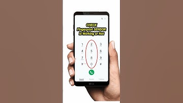 How To CHECK Fingerprint SENSOR is Working or Not in Samsung | TechZone