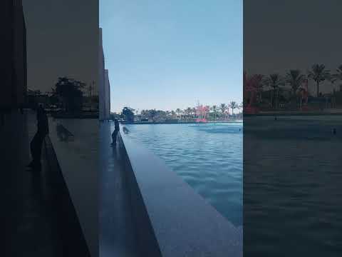 المسطح المائى والنافورات أركان بلازا بالشيخ زايد بمدينة 6 أكتوبر بمحافظة الجيزة د كمال الجبلاوى