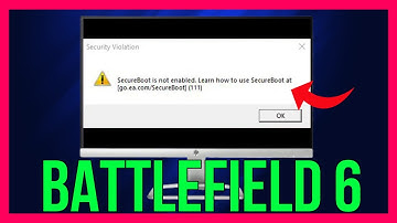 How to FIX Battlefield 6 Error Secure Boot Is Not Enabled (NEW METHOD)