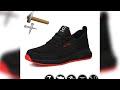 A must-have product! Steel Toe Protective Work Shoes Anti Smash Safety Shoes Men Women Light Work