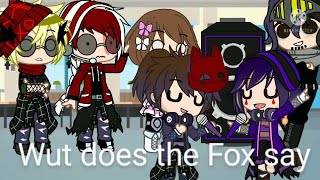 Wut does the fox say||meme||ft.Aizawa, Michael&Izuku Afton,Koyka Emily,Bakugo, Todoroki,Ocako||gacha