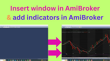 How to Insert window and add indicators in AmiBroker