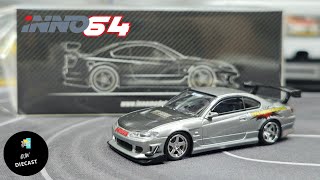Nissan Silvia S15 Top Secret Silver by Inno64 | UNBOXING and REVIEW