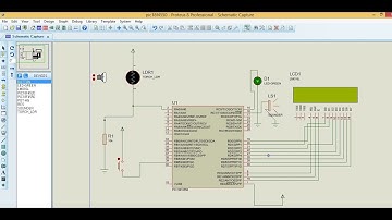 Light(LDR) and Smoke(Gas) Sensor Interfacing with PIC18 Microcontroller