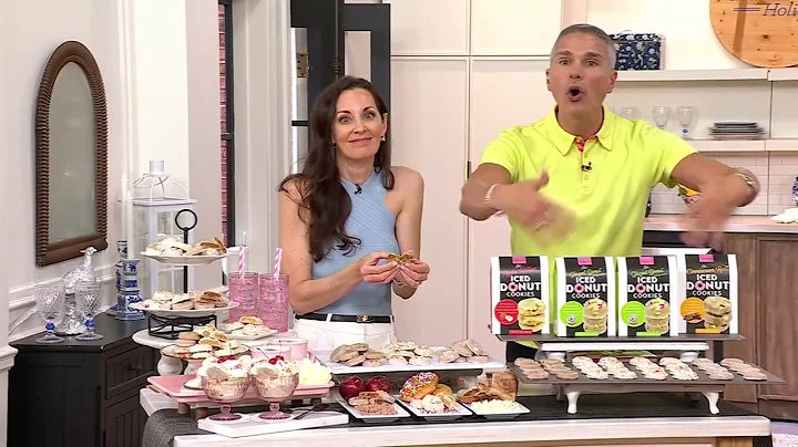 Too Good Gourmet 32 Count Iced Donut Cookies In 4 Boxes on QVC