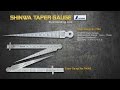 SHINWA Taper Gauge No 700A  700S Range1 15 mm