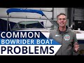 Common Problems with Bowriders
