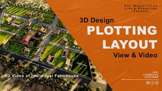 Open Plotting Layout in Wai, Maharashtra | Cinematic 3D Walkthrough