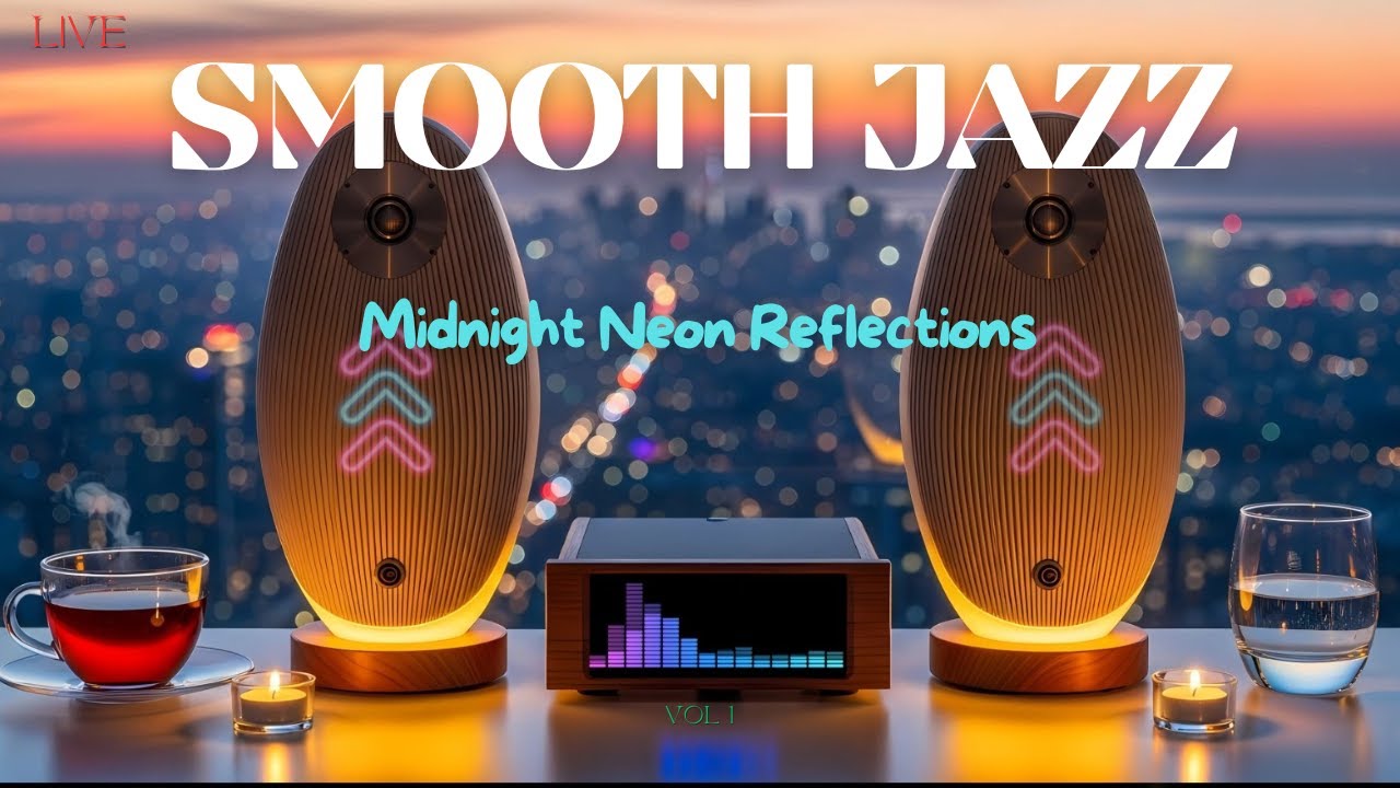 Midnight Neon Reflections 🎷🌃-Smooth Jazz✨🎶 - YouTube
