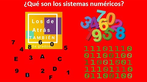 2. Qué son los Sistemas Numéricos