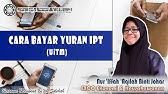 Cara Pembayaran Yuran Ipt Atm Jppp Youtube
