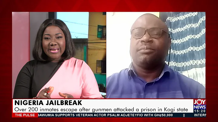 Nigeria Jailbreak: Over 200 inmates escape after gunmen attacked a prison in Kogi state (14-9-21)