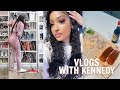 COOKING, CLEANING, AND PAINTING FUN! | VLOGS WITH KENNEDY