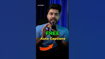 Free Auto Captions in Just 1 Tap! 👆