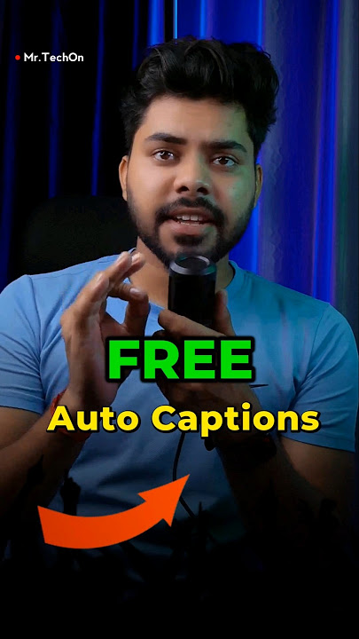 Free Auto Captions in Just 1 Tap! 👆