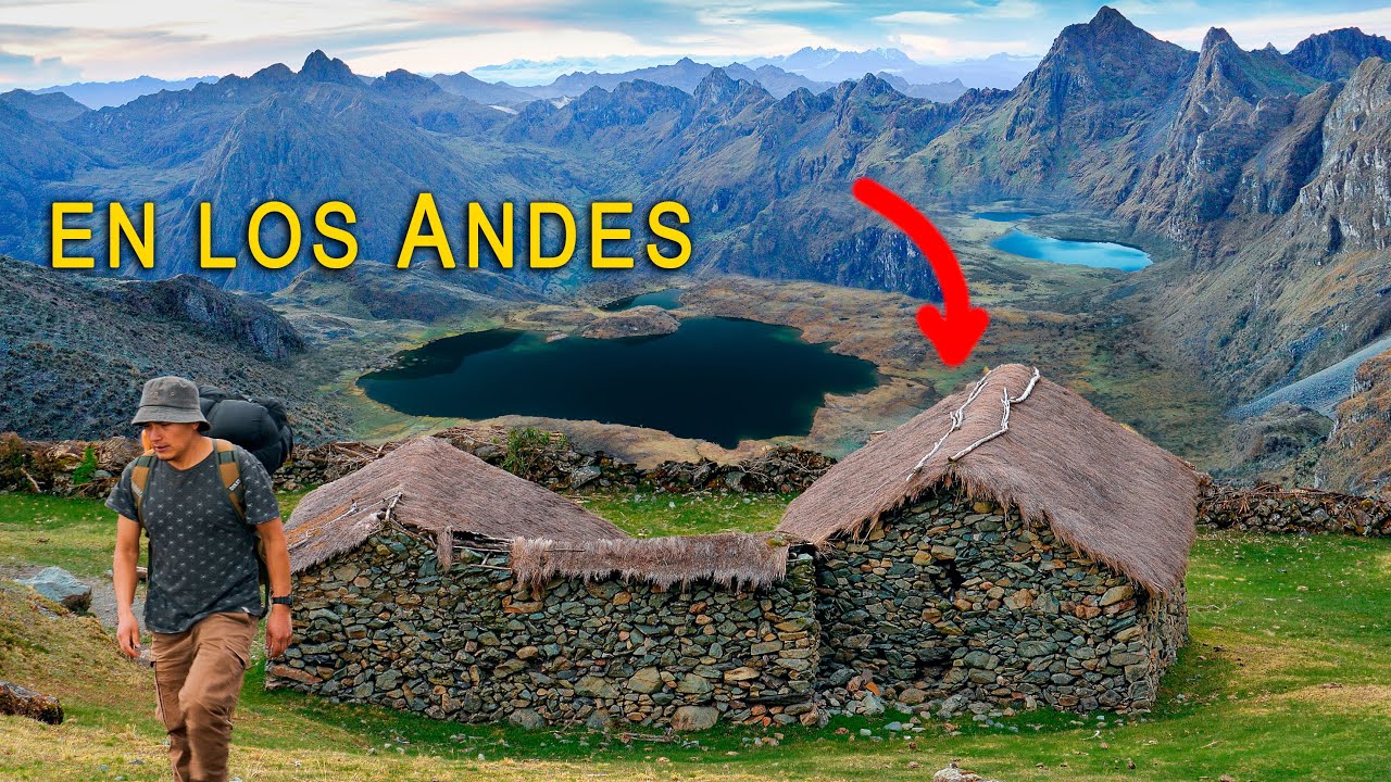 SOLO en los Andes, entre lagunas ENCANTADAS en un lugar INEXPLORADO