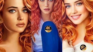 4K.ai Art.lookbook.beauty Of Red-Haired Girls.⭐👍