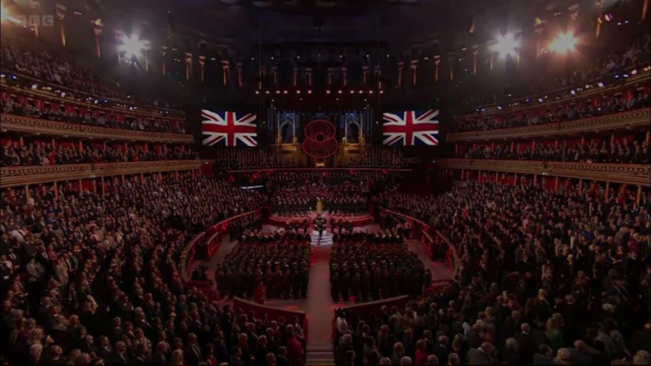 Royal British Legion Festival of Remembrance 2022 "God Save The King