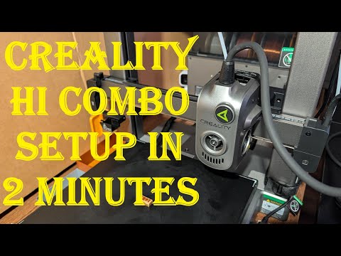 Creality Hi Combo Setup #3dprinter #creality - YouTube