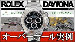 No.0068 ロレックス デイトナ 超人気モデルを分解！組み立て
