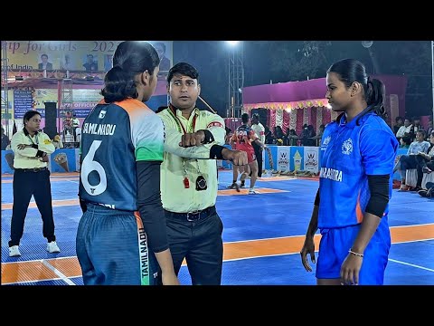 TAMILNADU VS MAHARASHTRA 51ST JUNIOR NATIONAL KABADDI CHAMPIONSHIP GIRLS #KABADDI #KABADDIBOY 